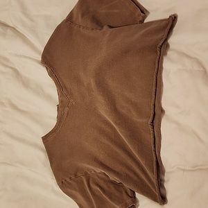 Joah Brown Cropped Tee